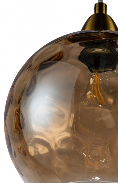 Фото Подвесной светильник Indigo Memoria 11003/1P Cognac