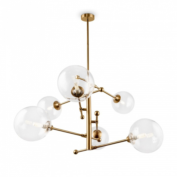 Фото Люстра на штанге Freya Maddison FR5115PL-06BZ