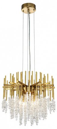 Открыть Подвесная люстра Indigo Cappella 12052/6P Gold Фото Подвесная люстра Indigo Cappella 12052/6P Gold