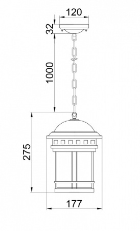 Открыть Подвесной светильник Maytoni Salamanca O031PL-01BR Фото Подвесной светильник Maytoni Salamanca O031PL-01BR