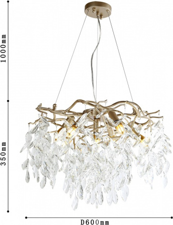 Фото Подвесная люстра Favourite Brillo 3056-7P