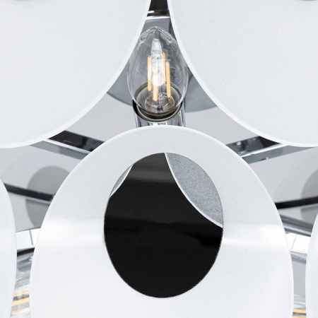 Открыть Подвесная люстра Arte Lamp Rosabella A4067LM-11CC Фото Подвесная люстра Arte Lamp Rosabella A4067LM-11CC