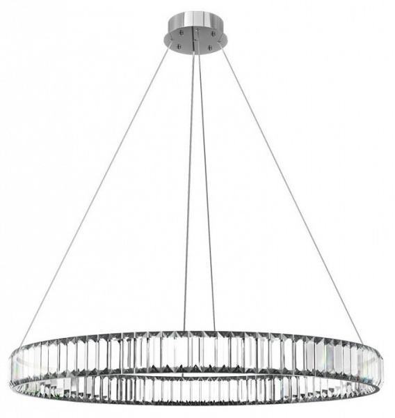 Открыть Подвесной светильник Loft it Crystal Ring 10135/800 Chrome Фото Подвесной светильник Loft it Crystal Ring 10135/800 Chrome