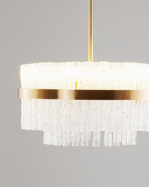 Фото Люстра на штанге Moderli Crumbly V10260-PL