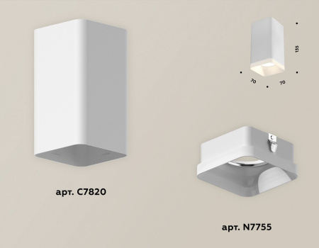 Фото Накладной светильник Ambrella Light XS XS7820021
