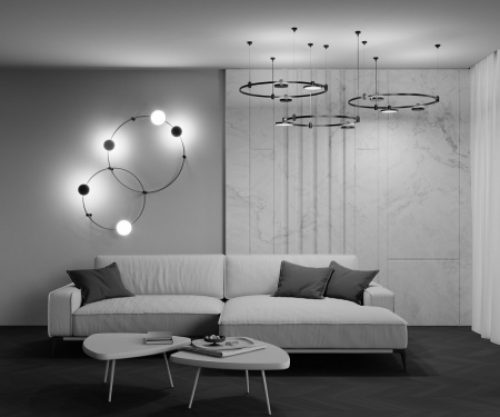 Фото Накладной светильник Maytoni Plato TR152-1-7W3K-B