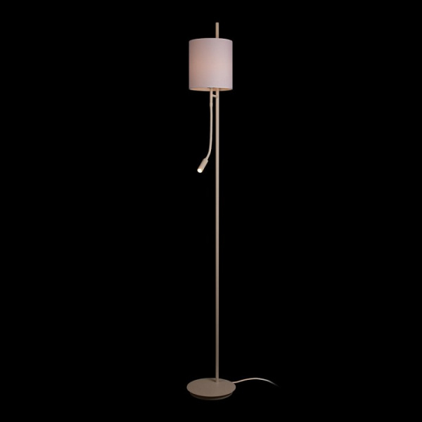 Фото Торшер с подсветкой Loft it Ritz 10253F/B White