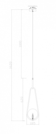 Фото Подвесной светильник Freya Bumble FR5144PL-01W