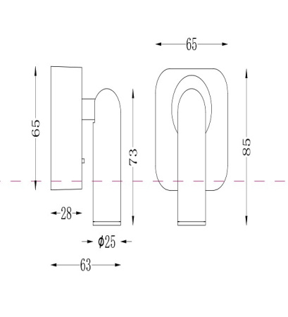 Открыть Спот Maytoni Mirax C039WL-L3W3K Фото Спот Maytoni Mirax C039WL-L3W3K