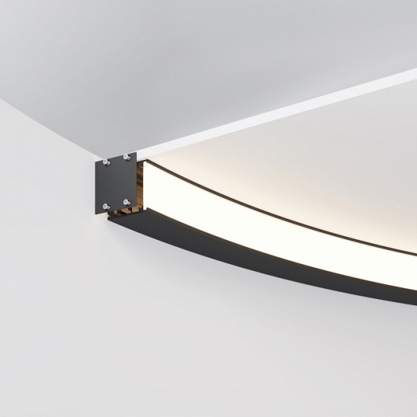 Фото Профиль накладной Maytoni Led strip ALM-3535R-B-IN-90°-1.5M