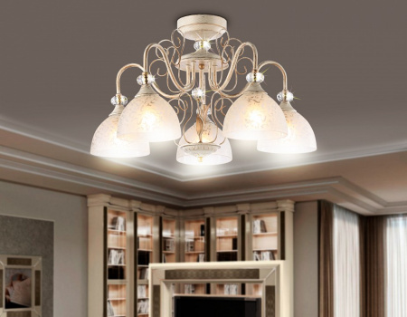 Открыть Люстра на штанге Ambrella Light TR TR3057 Фото Люстра на штанге Ambrella Light TR TR3057