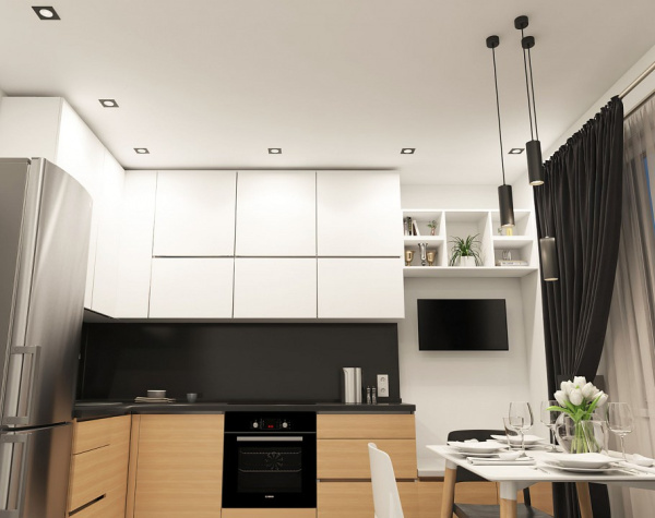 Открыть Встраиваемый светильник Denkirs Rodvig DK3071-BK+WH Фото Встраиваемый светильник Denkirs Rodvig DK3071-BK+WH