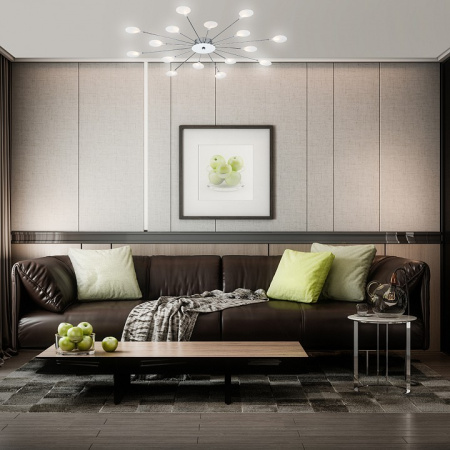 Фото Потолочная люстра Escada Starfall 2109/16 Chrome