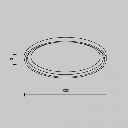 Открыть Кольцо декоративное Maytoni  DLA110-B Фото Кольцо декоративное Maytoni  DLA110-B