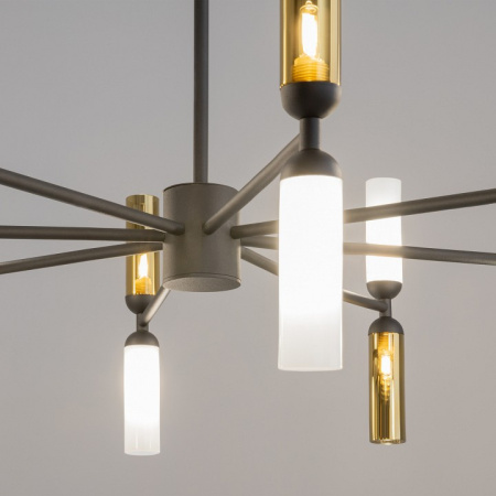 Фото Люстра на штанге Maytoni Memory MOD177PL-16G