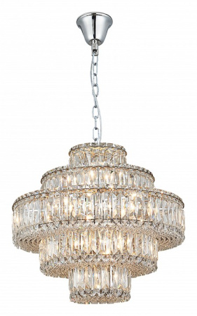Фото Подвесная люстра Newport 8450 8459+6/C chrome