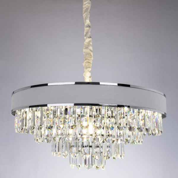 Открыть Подвесной светильник Arte Lamp Diadem A1002LM-8CC Фото Подвесной светильник Arte Lamp Diadem A1002LM-8CC