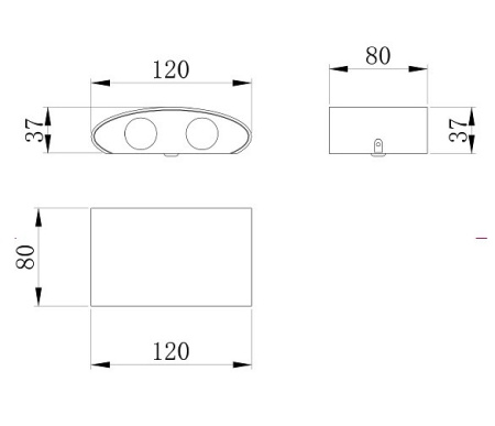 Фото Накладной светильник Maytoni Strato O417WL-L4W3K