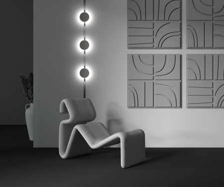 Фото Накладной светильник Maytoni Relax TR107-2-5W4K-BS