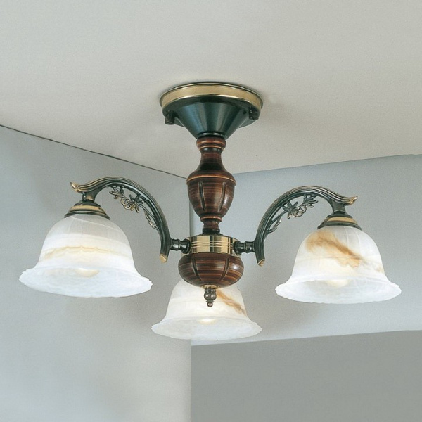 Открыть Люстра на штанге Reccagni Angelo 2701 PL 2701/3 Фото Люстра на штанге Reccagni Angelo 2701 PL 2701/3