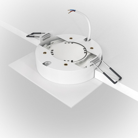 Открыть Встраиваемый светильник Maytoni Hoop DL086-GX53-SQ-WS Фото Встраиваемый светильник Maytoni Hoop DL086-GX53-SQ-WS