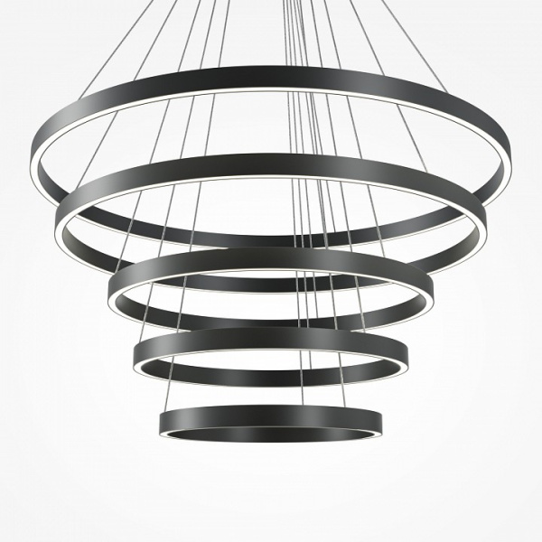Фото Подвесной светильник Maytoni Rim MOD058PL-L200BK