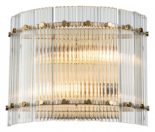 Открыть Накладной светильник Indigo Venera 12024/2W Brass Фото Накладной светильник Indigo Venera 12024/2W Brass