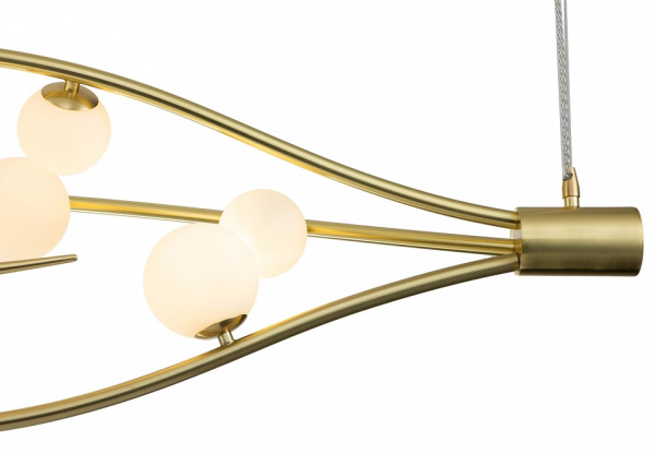 Открыть Подвесной светильник Indigo Flusso 11025/7P Gold Фото Подвесной светильник Indigo Flusso 11025/7P Gold