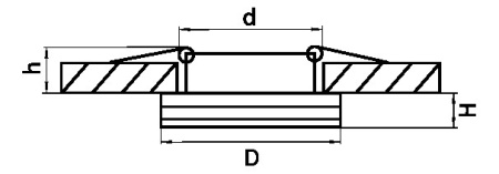 Фото Встраиваемый светильник Lightstar Maturo 070264