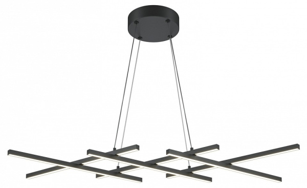 Фото Подвесная люстра Maytoni Halo MOD244PL-L50BK