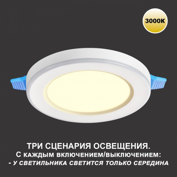Фото Встраиваемый светильник Novotech Span 359022