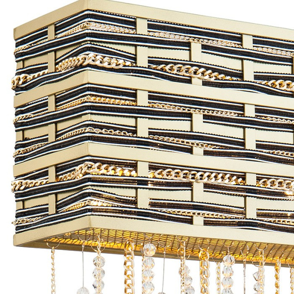 Открыть Накладной светильник Lucia Tucci Perso PERSO W4930.3 gold&black Фото Накладной светильник Lucia Tucci Perso PERSO W4930.3 gold&black