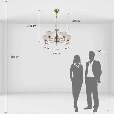 Фото Подвесная люстра MW-Light Олимп 8 318015305