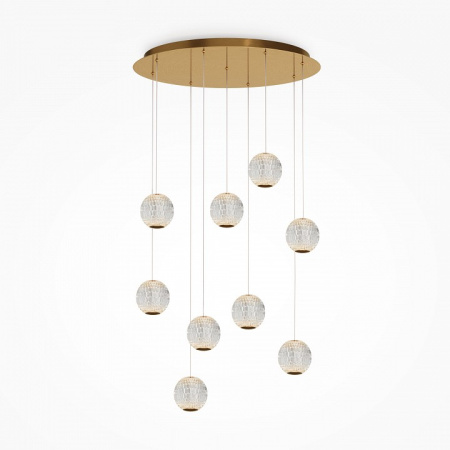 Фото Подвесная люстра Maytoni Sapphire MOD293PL-L56BS3K