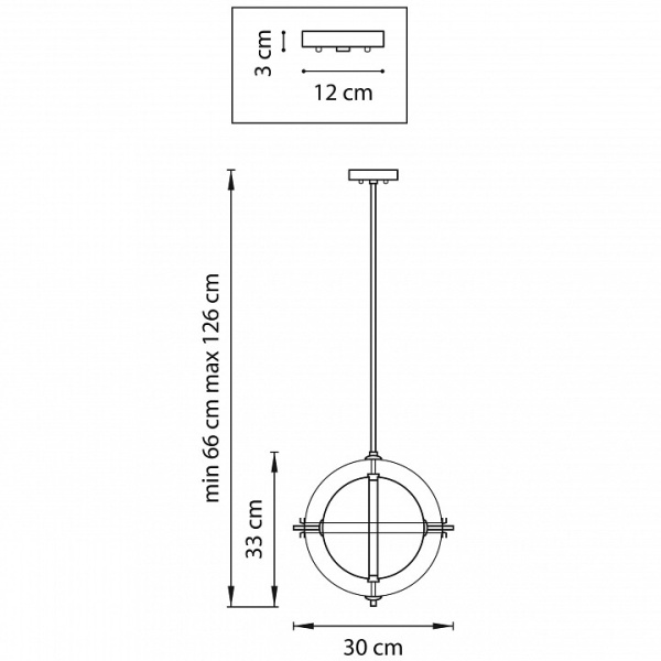 Фото Светильник на штанге Lightstar Modena 816033