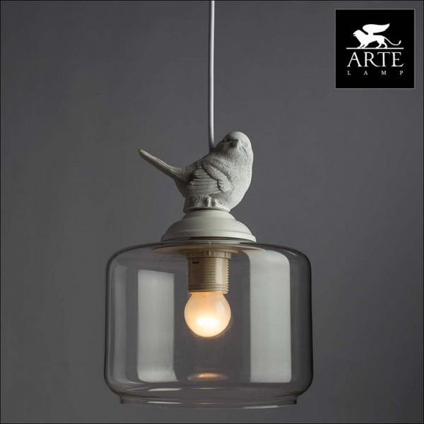 Открыть Подвесной светильник Arte Lamp Passero A8029SP-1WH Фото Подвесной светильник Arte Lamp Passero A8029SP-1WH