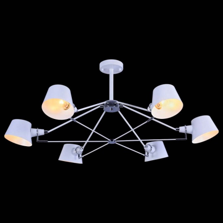 Фото Люстра на штанге Freya Abigail FR5038-CL-06-W