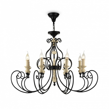 Фото Подвесная люстра Maytoni Karina H631-PL-08-B