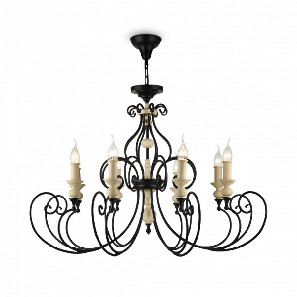 Фото Подвесная люстра Maytoni Karina H631-PL-08-B