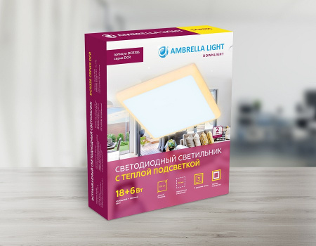 Открыть Встраиваемый светильник Ambrella Light DCR DCR335 Фото Встраиваемый светильник Ambrella Light DCR DCR335