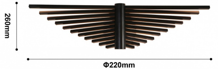 Фото Накладной светильник Favourite Vingar 4380-1W