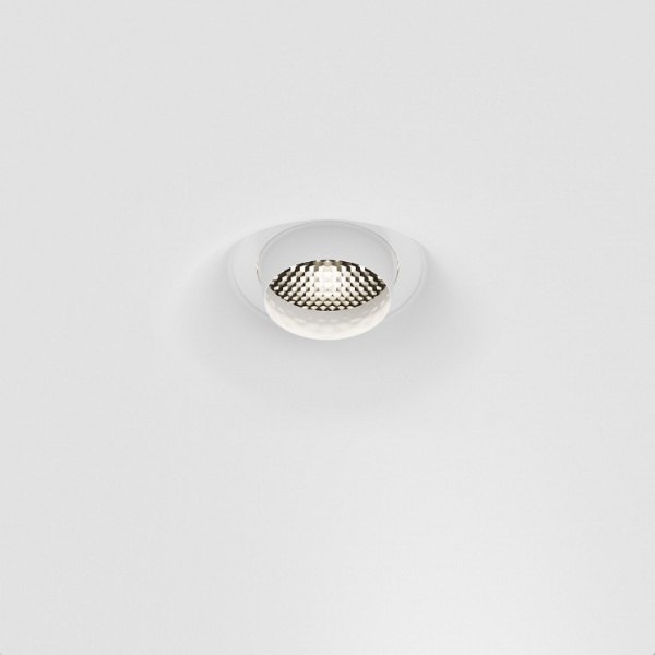 Фото Встраиваемый светильник Maytoni Gyps Modern DL006-GU10-RD-W