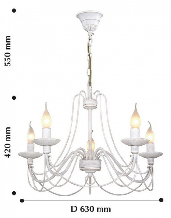 Фото Подвесная люстра F-promo Chateau 2164-5P