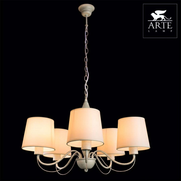 Фото Подвесная люстра Arte Lamp Orlean A9310LM-5WG