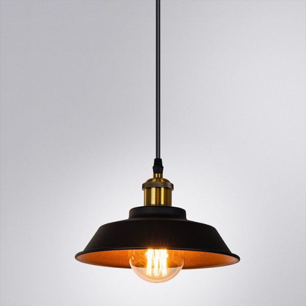 Фото Подвесной светильник Arte Lamp Cappello A7038SP-1BK