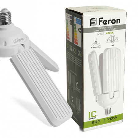 Фото Лампа светодиодная Feron LB-654 E27 70Вт 4000K 48773