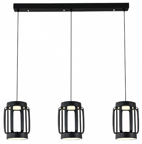 Открыть Подвесной светильник Indigo Capsula 14027/6P Black Фото Подвесной светильник Indigo Capsula 14027/6P Black
