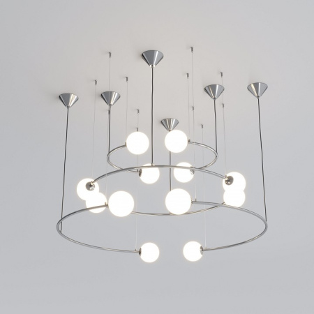 Открыть Подвесная люстра Bogate's Brook 360/12 хром Фото Подвесная люстра Bogate's Brook 360/12 хром