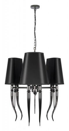 Открыть Подвесная люстра Loft it Brunilde 10207/6 Black Фото Подвесная люстра Loft it Brunilde 10207/6 Black