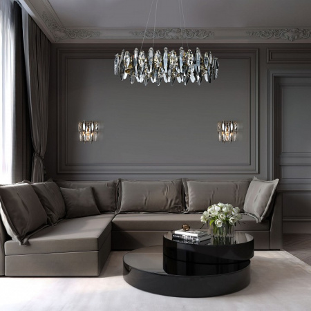 Открыть Накладной светильник Bogate's Onyx 372/2 Strotskis Фото Накладной светильник Bogate's Onyx 372/2 Strotskis